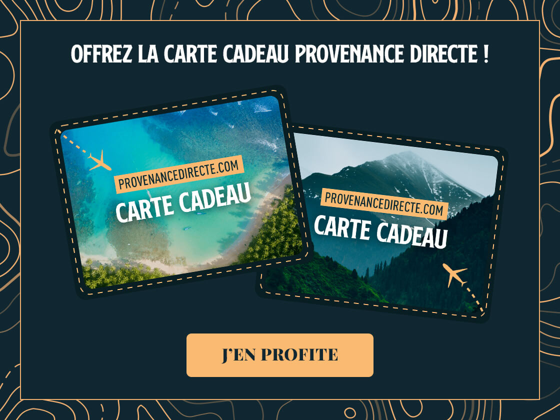 Carte cadeau provenance directe